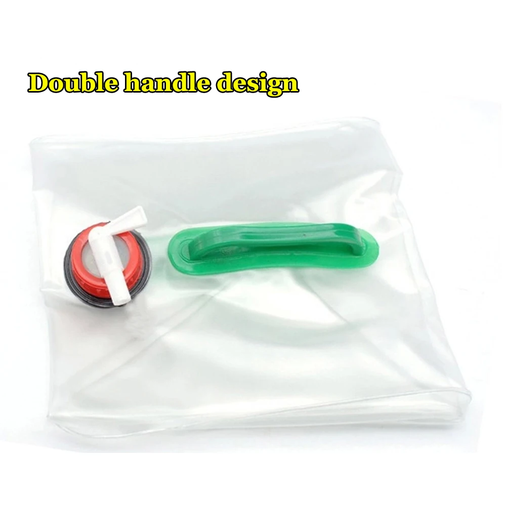 

20L Large Foldable Water Bags Camping Gear PVC Outdoor Picnic Folding Collapsible Drinking Water Bag Car Container Water Carrier