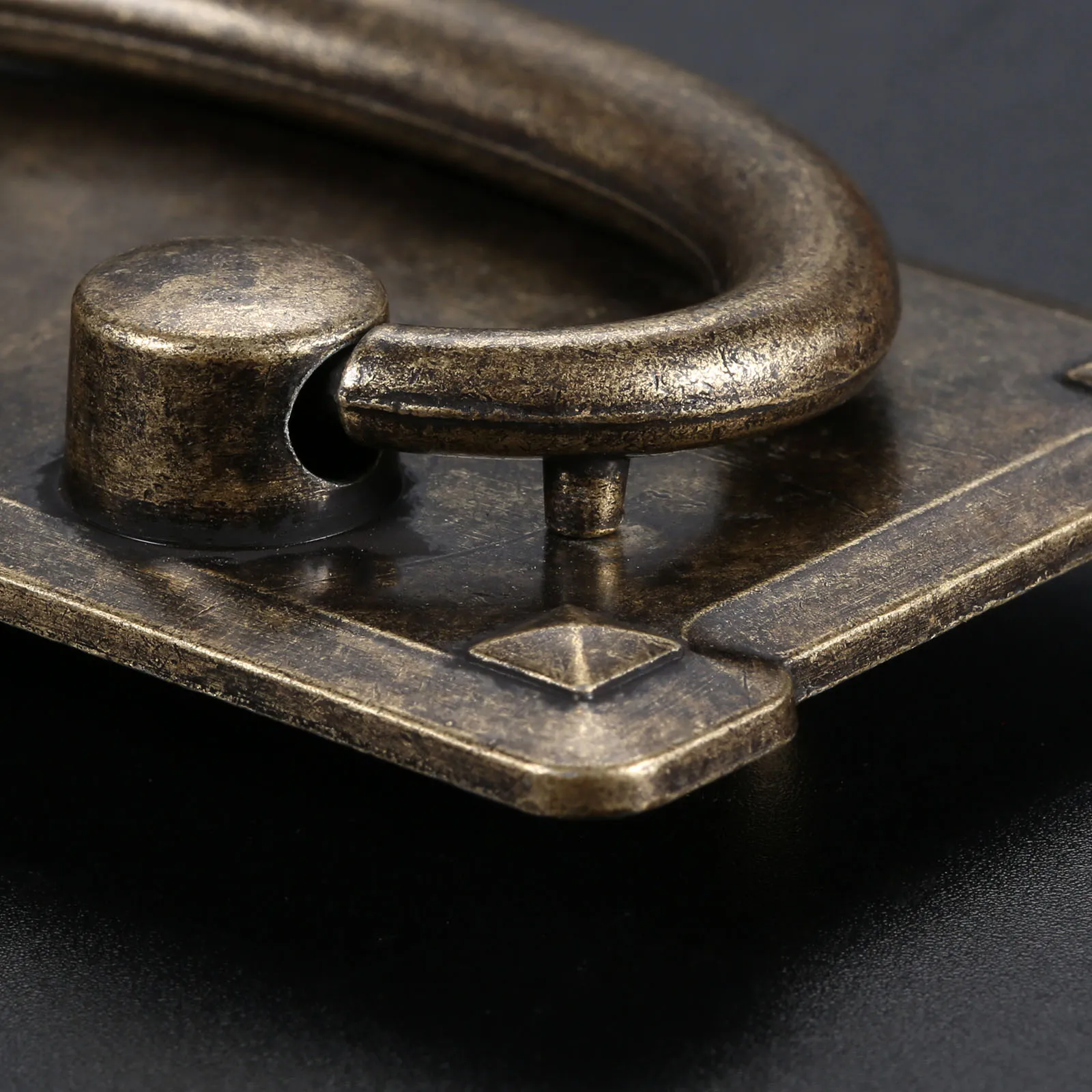 Прочный античный шкаф шкафчик плоская ручка ящик ретро европейская античная