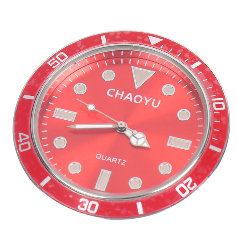 

1pc Universal Car Clock Stick-On Electronic Watch Dashboard Noctilucent Decor