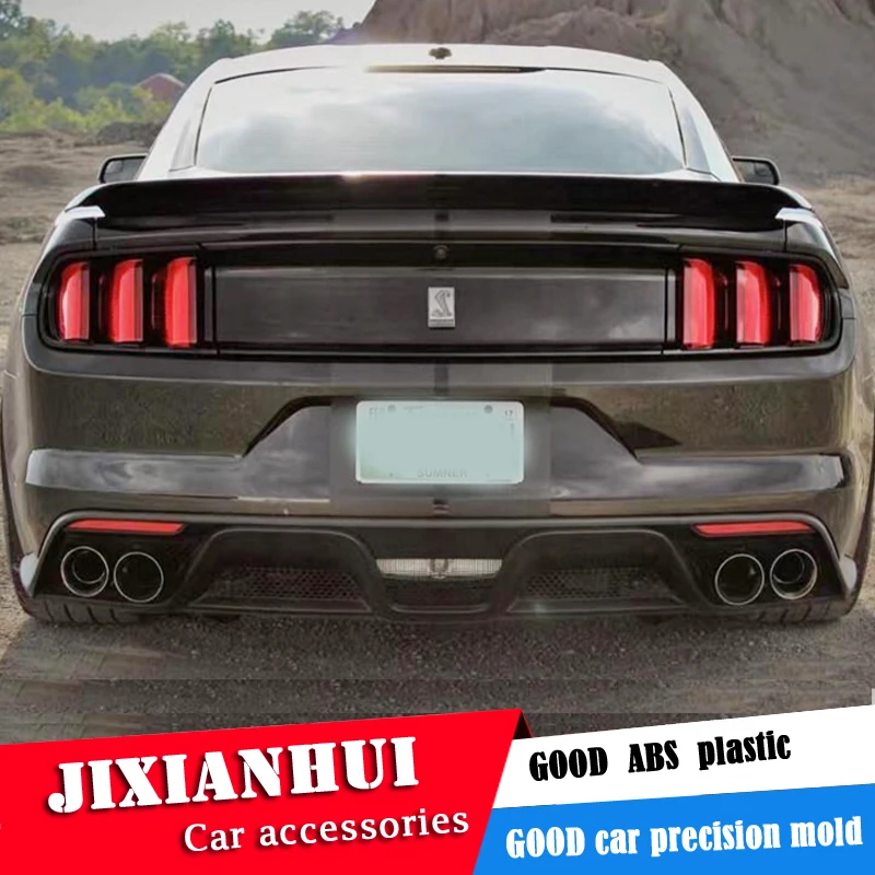 For Mustang Spoiler 2015-2018 Ford GT WDK ABS plastic Material Car Rear Wing Color | Автомобили и мотоциклы