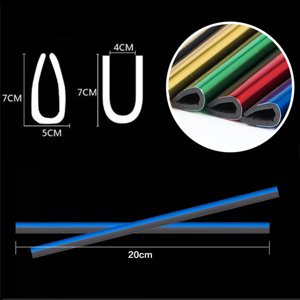 Автомобильный Стайлинг молдинги 20 см Внутренний Вентиляционный переключатель