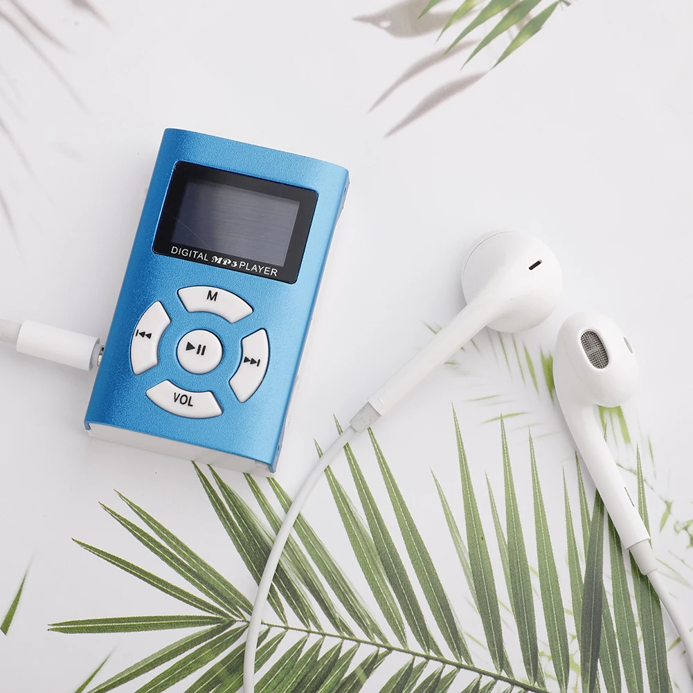 Цифровой мини Mp3 Hifi USB MP3 музыкальный плеер с ЖК экраном Поддержка 2 Гб Micro SD TF карта