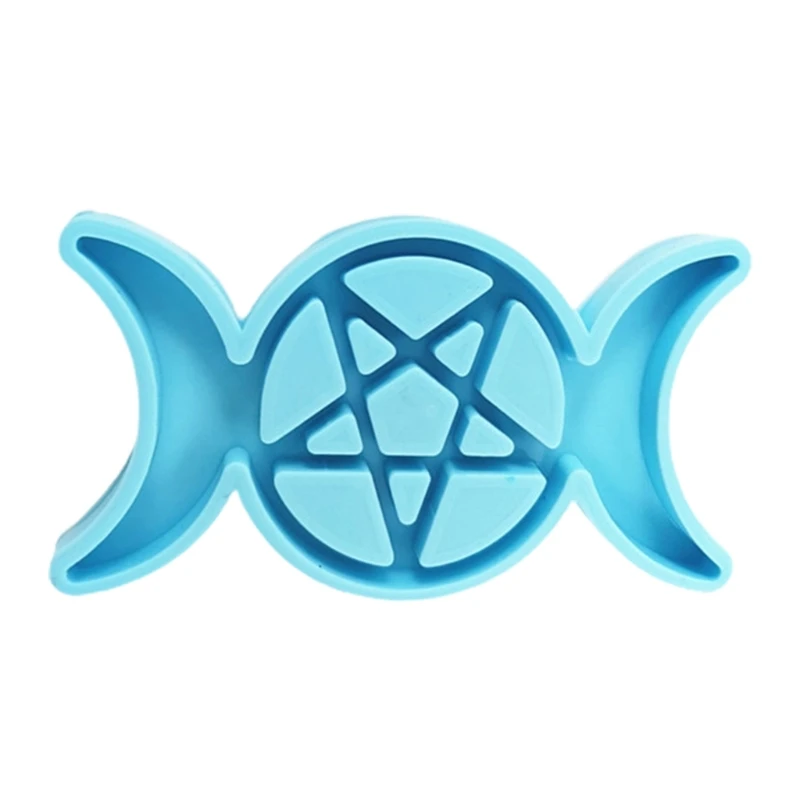 

13MC Stars Moon Keychain Epoxy Resin Mold DIY Crafts Jewelry Casting Tool Necklace Pendant Silicone Mould