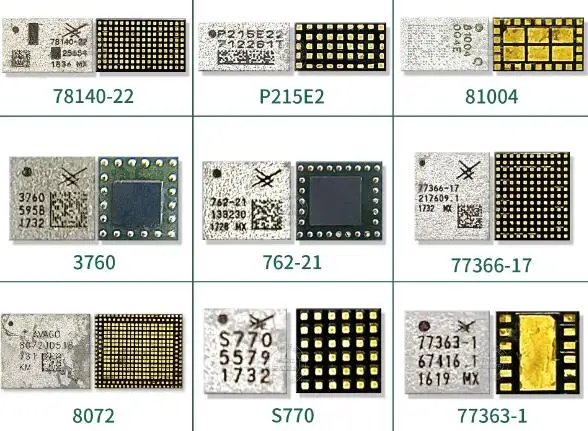 2 шт. 3760 762-21 77366-17 E8072 S770 78140-22 81004 P215 13767 3764-15 77367-1 PA IC для iPhone 8 8Plus X |