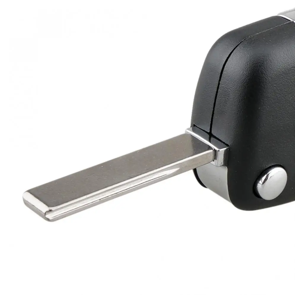 

1pcs Black Plastic Durable 3 Buttons CE0523 Modified Flip Folding Key Shell with HU83 Blade fit for Peugeot 306 / 407 / 807