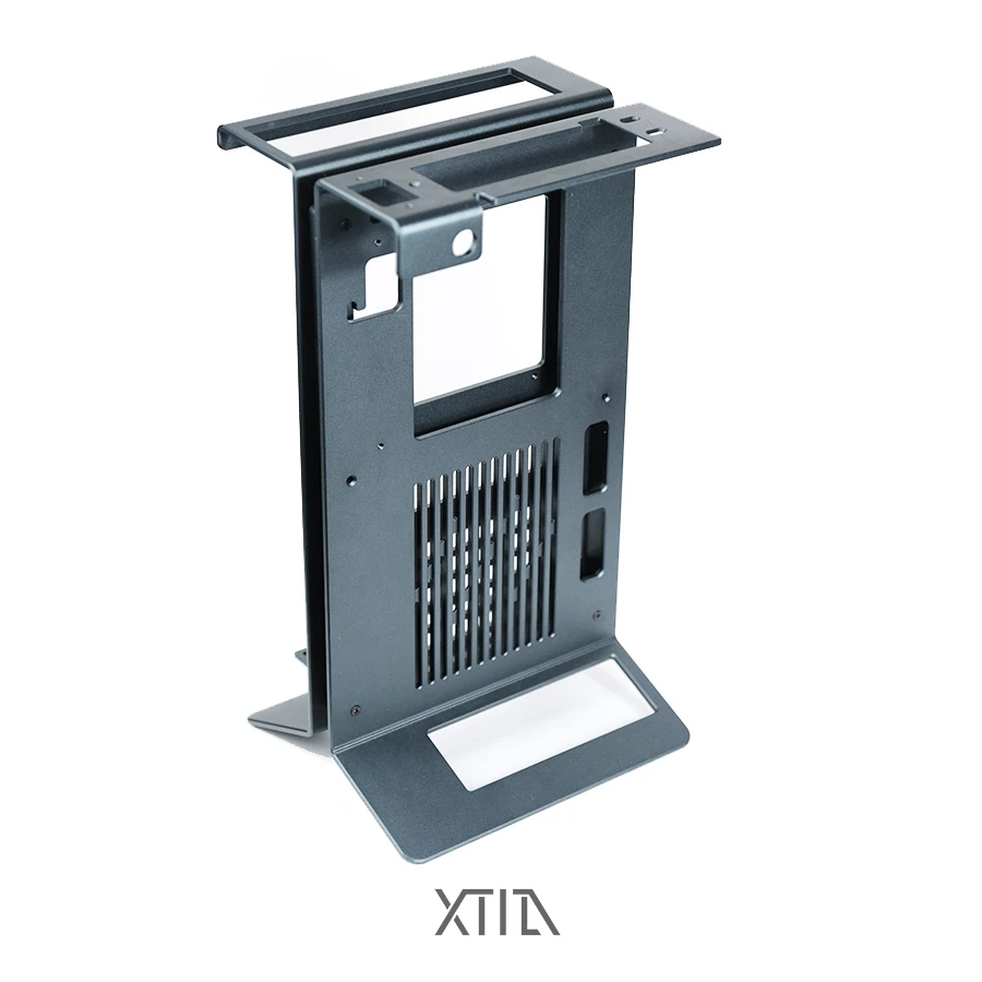 

[Xproto-N] XTIA A4ITX Open Long Graphics Card Mini Portable All-aluminum Vertical Vertical Mounting Case