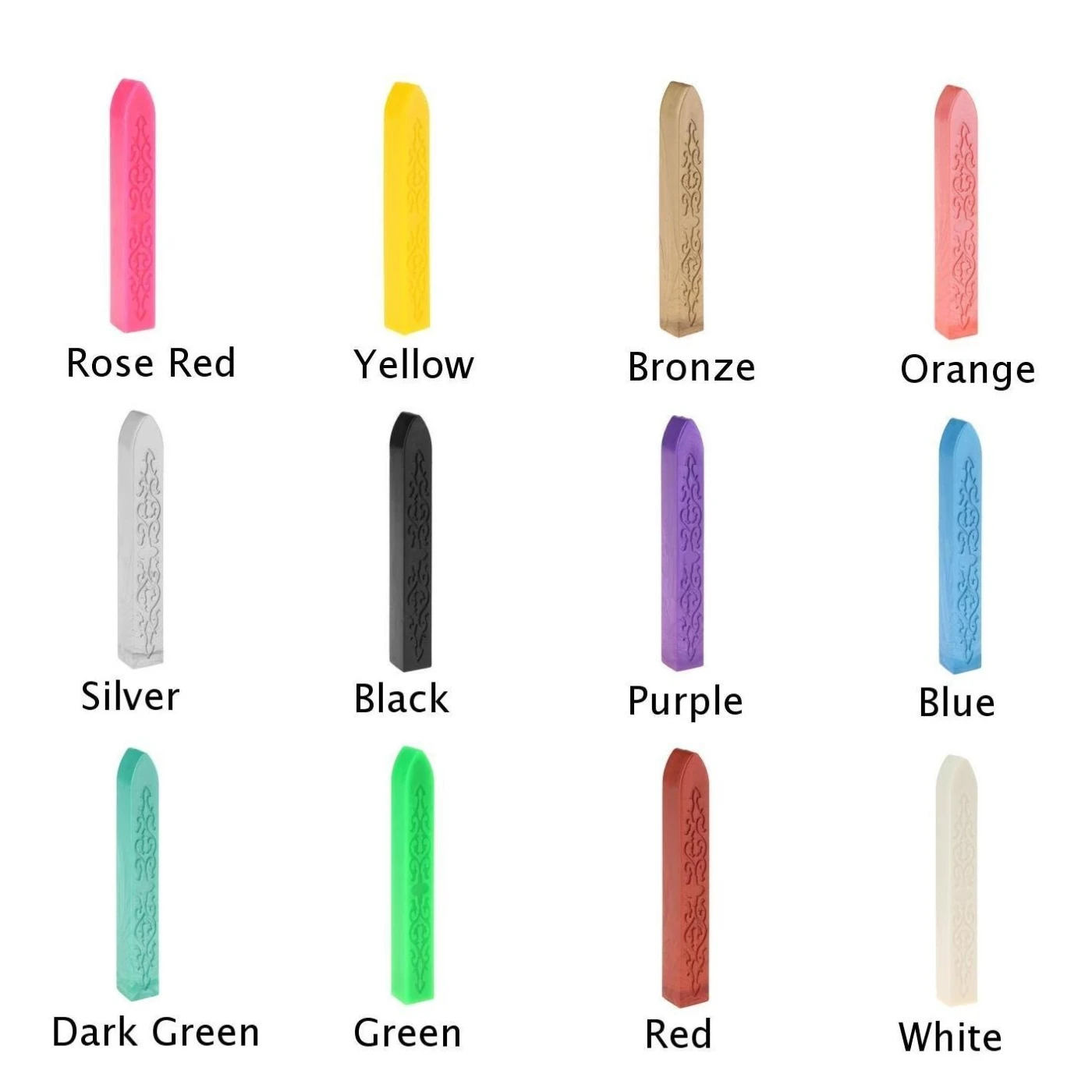 2PCS Sealing Wax Melting Stick Party Invitation Card Letters Postable Stamp Seal |