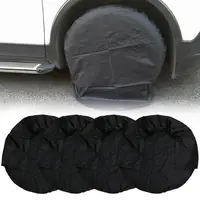 4Pcs 32inch Wheel Tire Covers Case Car Tires Storage Bag Vehicle Wheel Protector for RV Truck Car Camper Trailer car styling