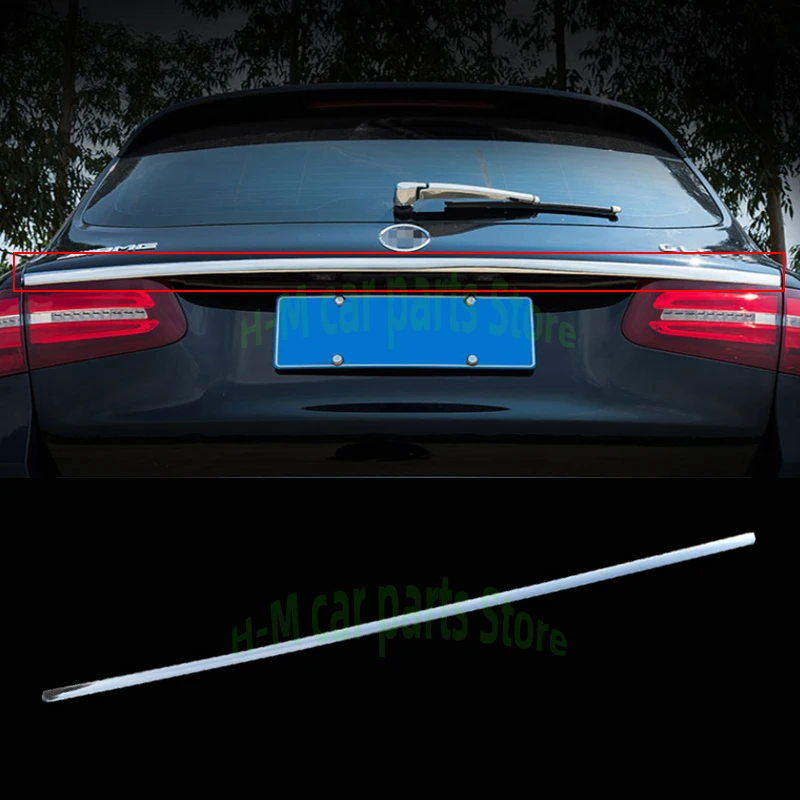 

Накладка на верхнюю и заднюю дверь багажника, Накладка для Mercedes Benz GLC X253 2016-2019, автомобильные аксессуары