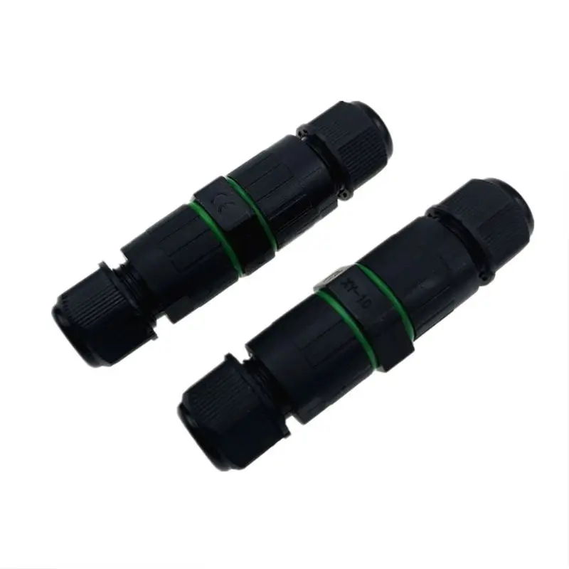 

2pin IP68 Waterproof Cable Connector Socket Electrical Wire Plug Adapter Outdoor