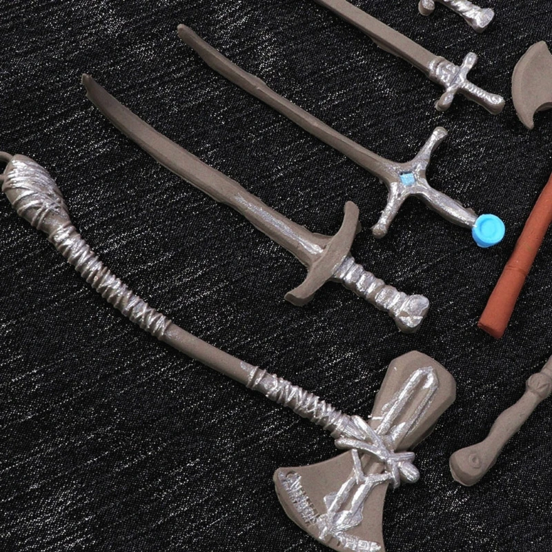 Оружие Меч топор нож кулон смолы формы кинжал силиконовая форма DIY шоколадные