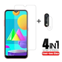 4 in 1 for samsung galaxy m01 glass for samsung m01 tempered glass for samsung a51 a71 a21s a31 a50s m21 m31 m11 m01 lens glass
