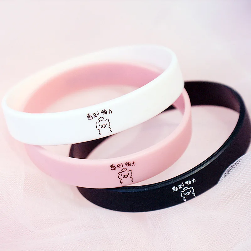 Браслет унисекс силиконовый 3 шт./набор | Украшения и аксессуары