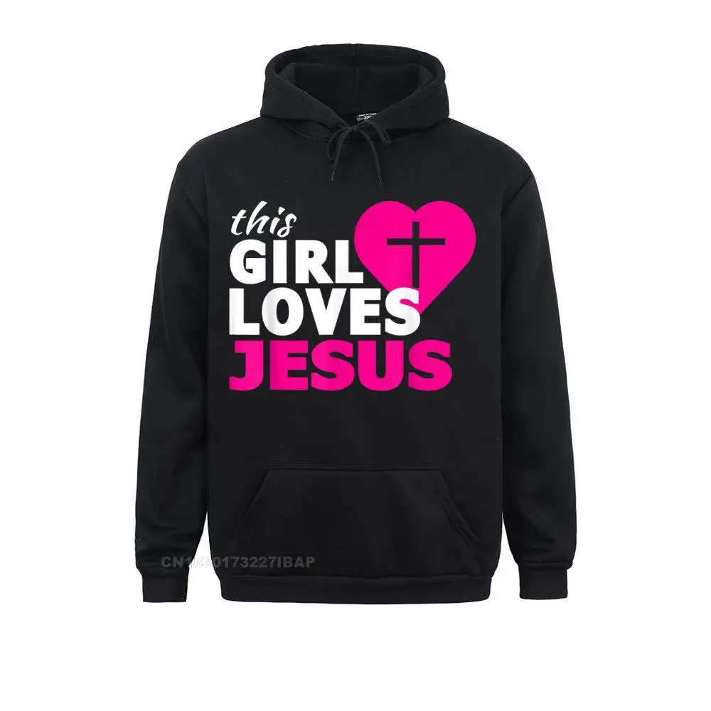 This Girl Loves Jesus Faith Based Christian Hoodie Beach Long Sleeve Hoodies Male Sweatshirts Crazy Sportswears Discount