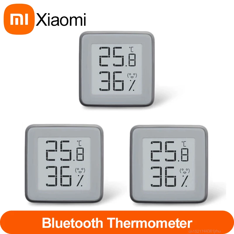 Xiaomi Mijia MMC E-Ink Screen BT2.0 Smart Bluetooth Thermometer Hygrometer Works with MIJIA App Home Gadget Tools