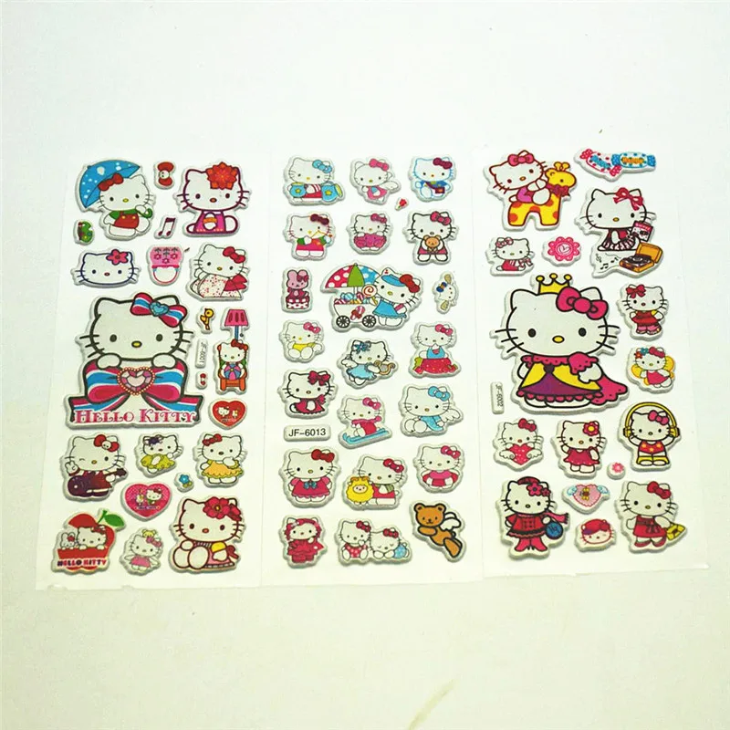 10 листов/партия hello kitty подарок на день рождения подарочные принадлежности