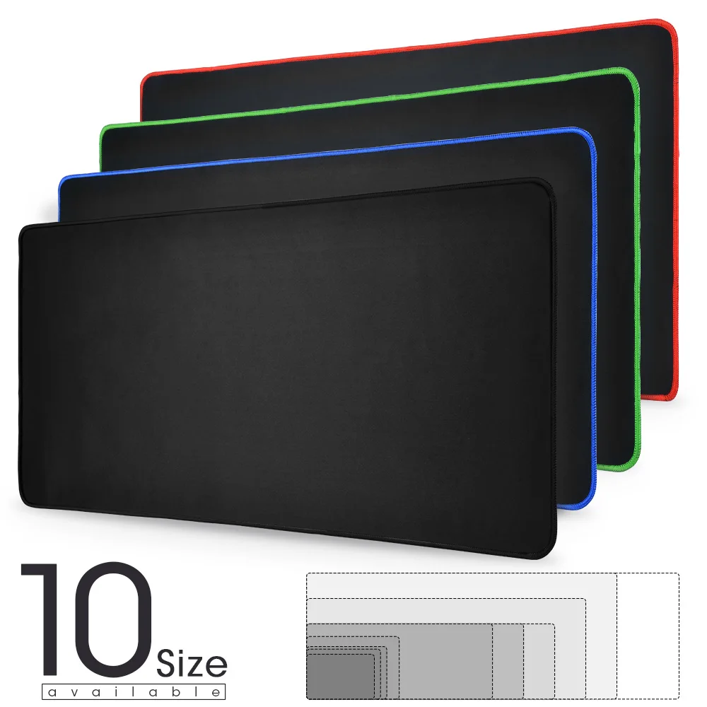 Игровой коврик для мыши большой водонепроницаемый нескользящий из натурального