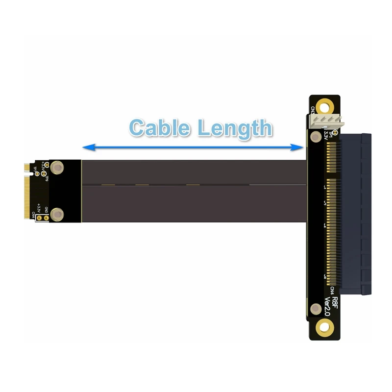 PCIe x8 / M.2 NVMe PCI express от 3 0x8 до удлинитель кабеля адаптер перемычка для LAN RAID SSD