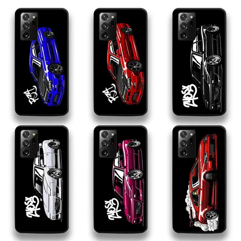 

Luxury Tokyo JDM Drift Sports Car Phone Case For Samsung Galaxy Note20 ultra 7 8 9 10 Plus lite M51 M21 M31S J8 2018 Prime