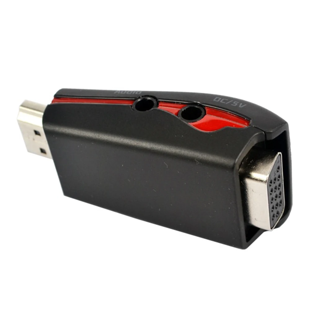 Адаптер HDMI совместимый с VGA переходник штырь гнездо для XBOX 360 PS2 ноутбука HDTV DVD 1080P