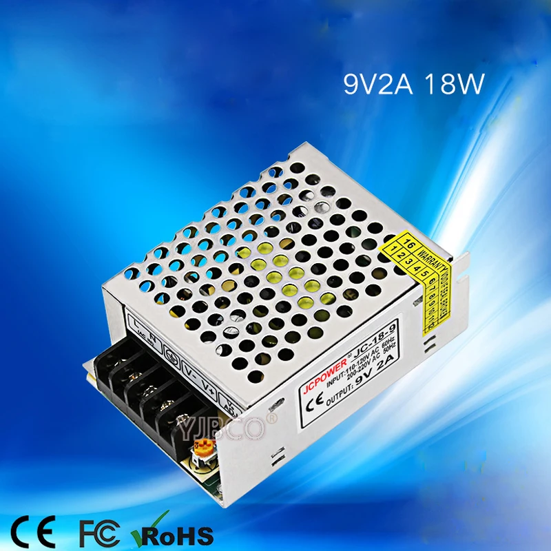 Регулируемый импульсный источник питания DC9V 2A/3A/5A/22A/30A трансформатор драйвера Swich