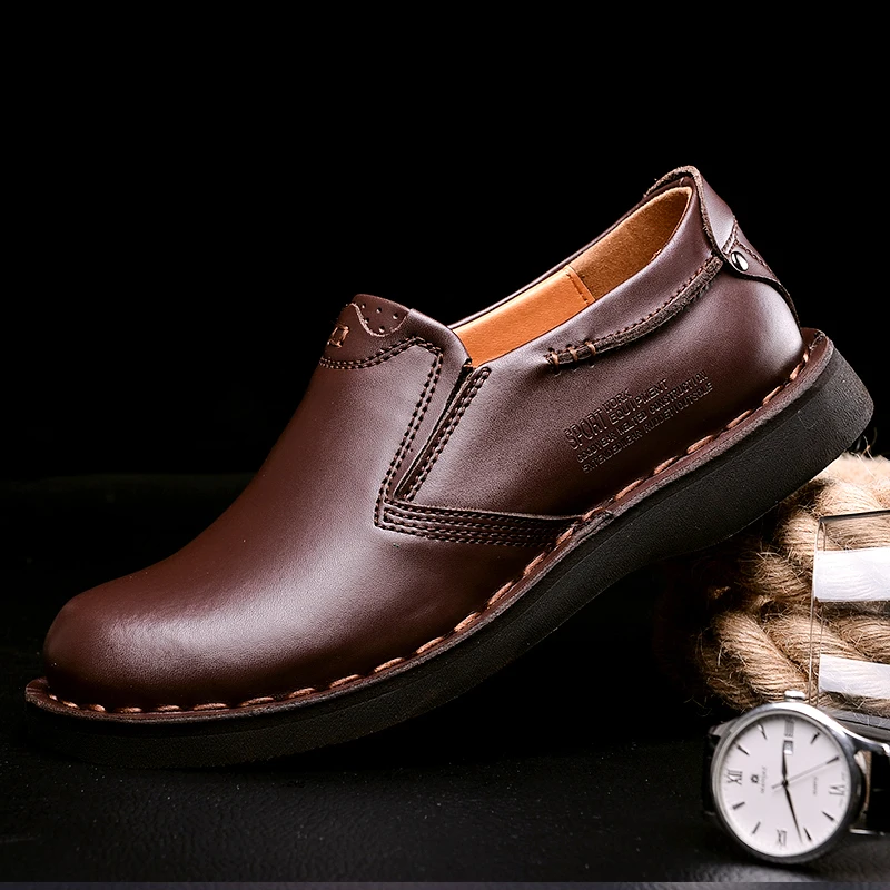 2019 Мужские модельные туфли мужская повседневная обувь в деловом стиле из