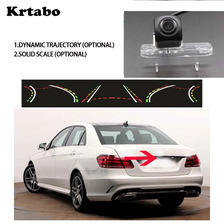 

Автомобильная камера для Mercedes Benz E200 E220 E240 E280 E300 E320 E350 E420 E500 E550 E55 E63 AMG, динамическая траектория, прочные весы