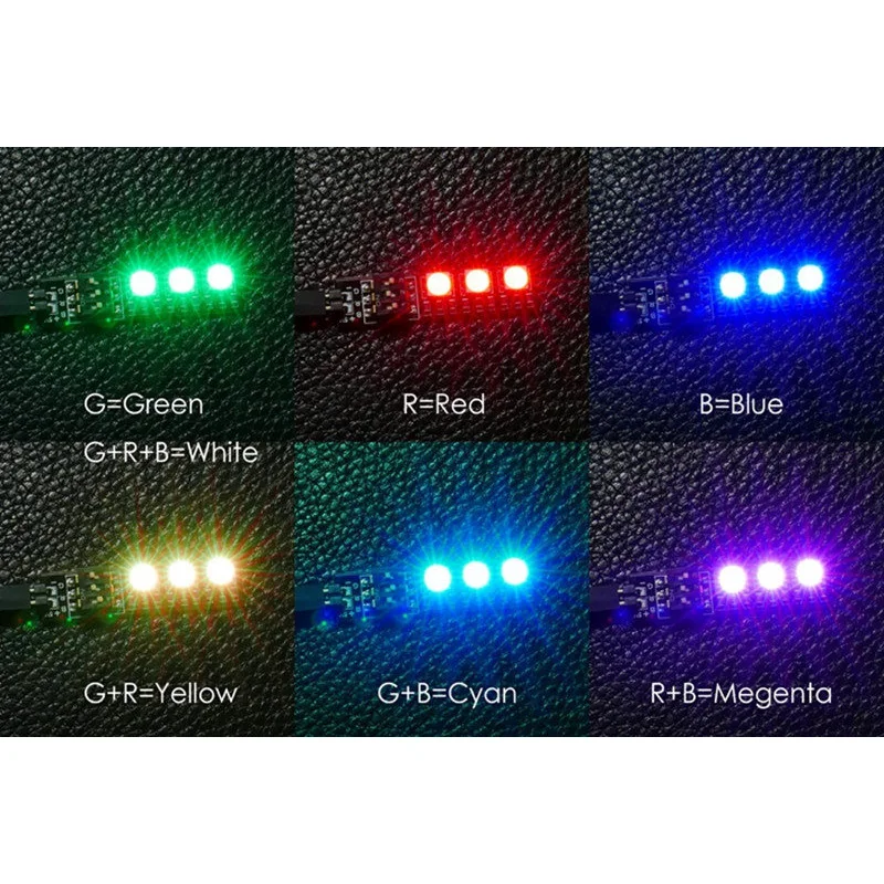 RGB5050 светодиодный 12V Lipo battery 7 цветов световая плата навигационная лампа Multirotor Cross