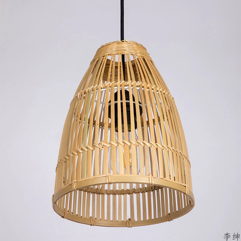 Подвесные светильники из Юго Восточной Азии плетеные вручную бамбука винтажные