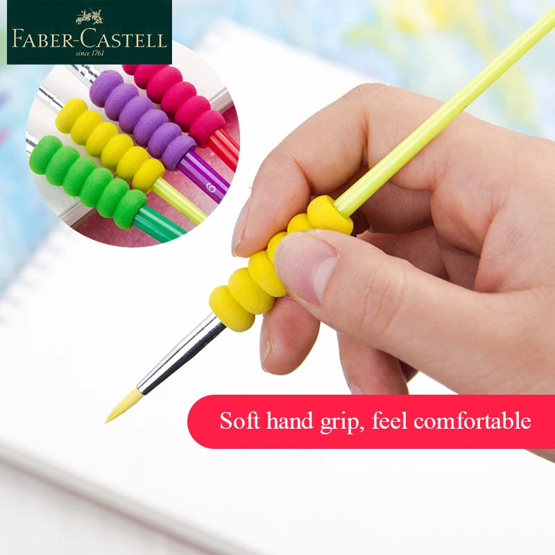 Faber Castell Портативный Краски кисти кисть Акварельная комплект из мягкого нейлона и