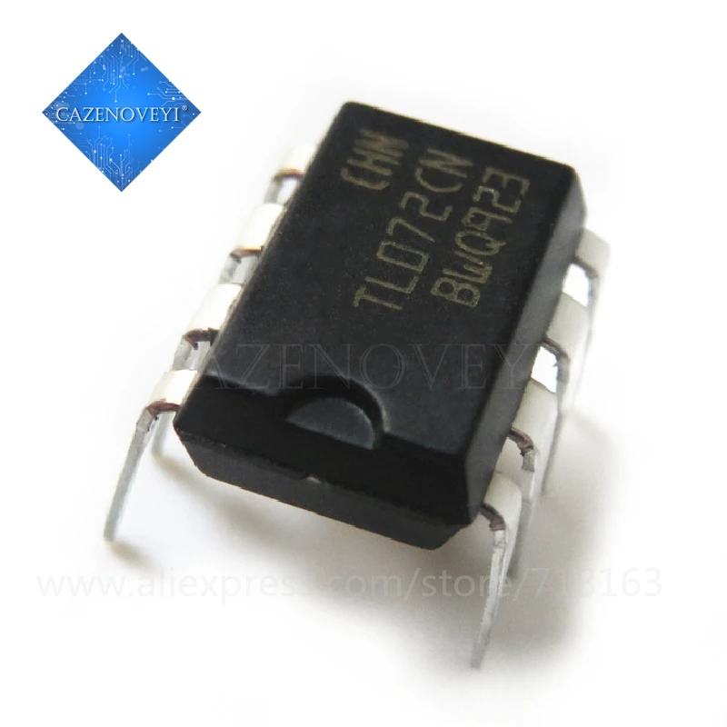 10 шт./лот TL072CP DIP8 TL072 DIP TL072CN 8 в наличии|Интегральные схемы| |