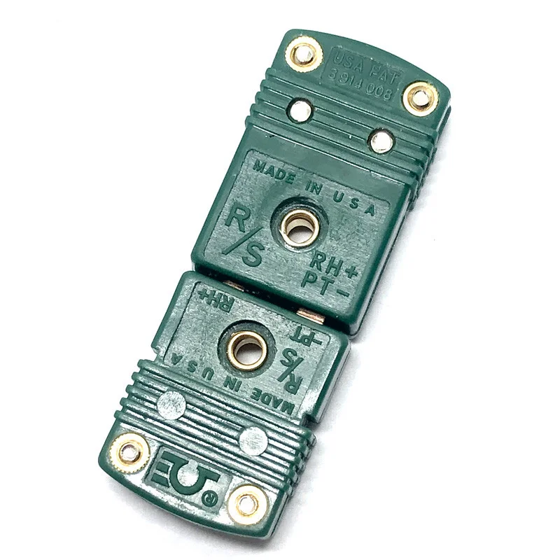 Плоский контактный мини-разъем термопары R/S отличные возможности зеленый |