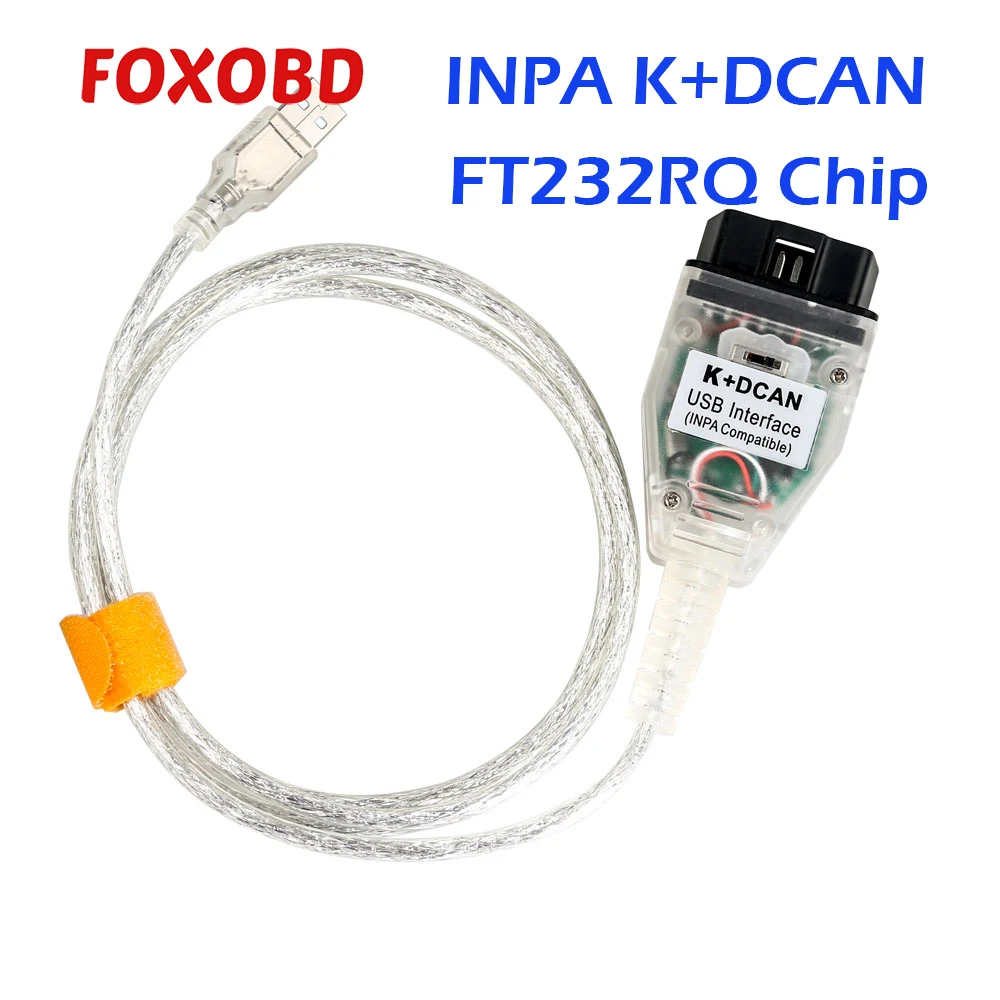 Полный чип PCB FT232RQ для BMW INPA K DCAN + CAN USB диагностический интерфейс совместим с