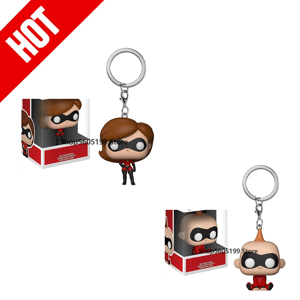 Брелок для ключей Джек эластичная девушка Веном Джинни Уэсли с коробкой