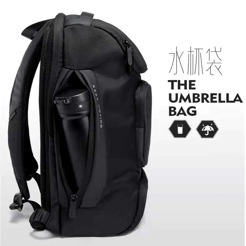 

BAN GE Fashion Business Big Capacity Usb Interface Waterproof 15.6 Travel Backpack