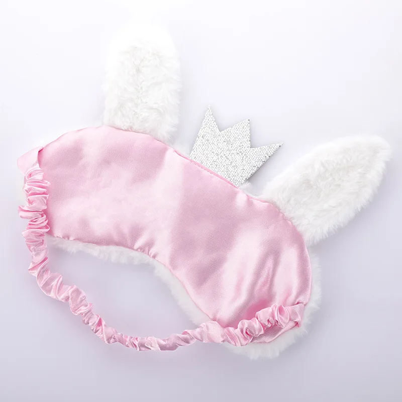 Маска для сна с кроликом маска повязкой на глаза лица изображением мороженого