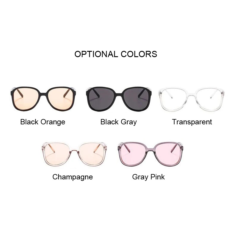 

Vintage Oversized Sunglasses Women Luxury Brand Aviation Sun Glasses Female Male Fashion Clear Black Mirror Oculos De Sol