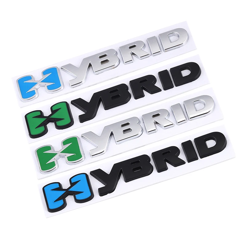 Автомобильная наклейка Гибридный логотип эмблема хромированный значок наклейки