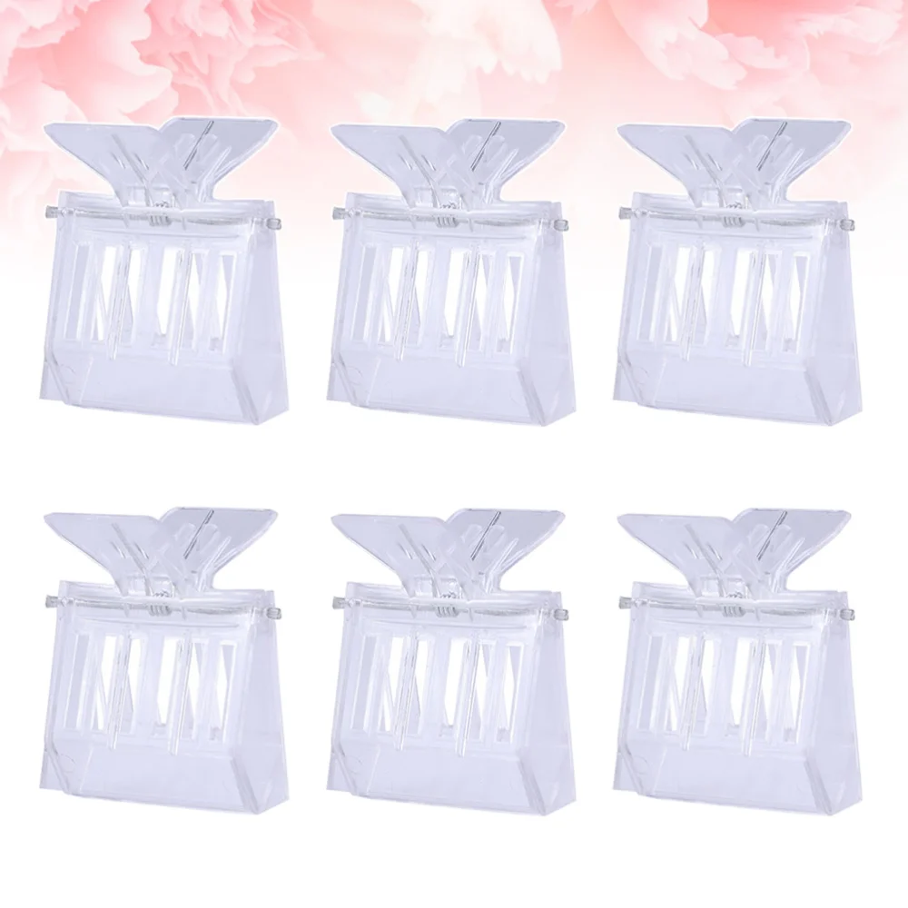 

5pcs Bee Cage Catcher Clips (Transparent)