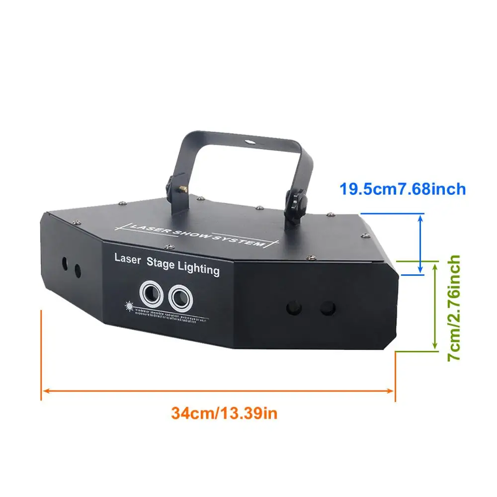 AUCD 6 Глаз DMX RGB 24 Gobos лазерное сценическое освещение праздничный DJ диско