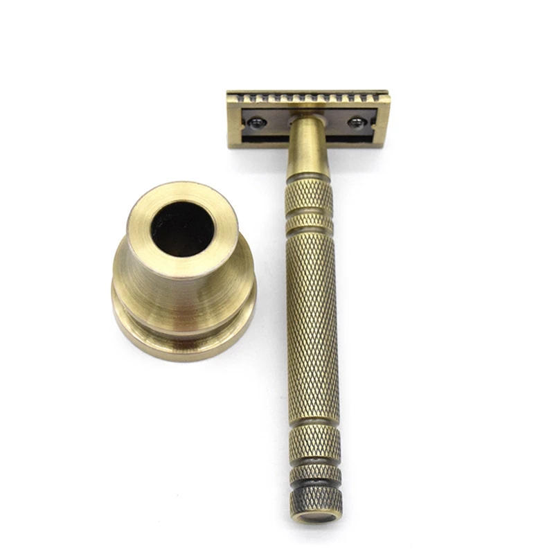 Роскошная бритва в форме бабочки открытая Регулируемая безопасная Классическая