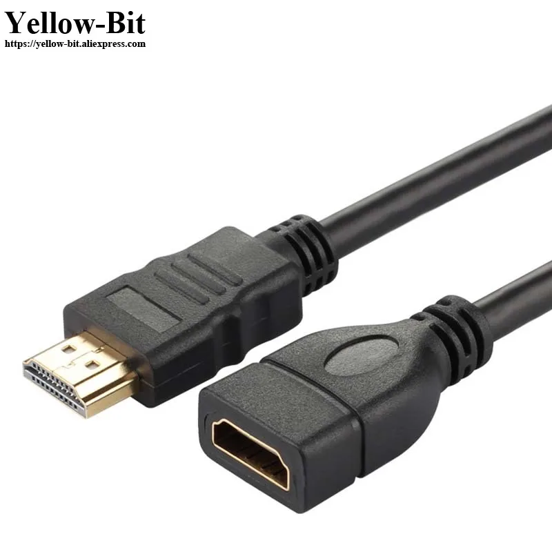 Высокоскоростной HDMI удлинитель-50 см-папа-мама разъем 4k удлинитель | Электроника