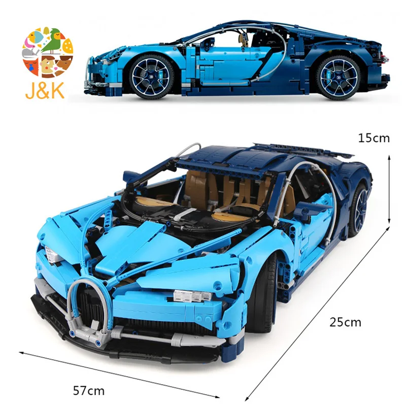 DHL Technic 20086 Bugattied супер гоночные автомобили Chiron модель строительные блоки кирпичная игрушка для детей Совместимые 42083