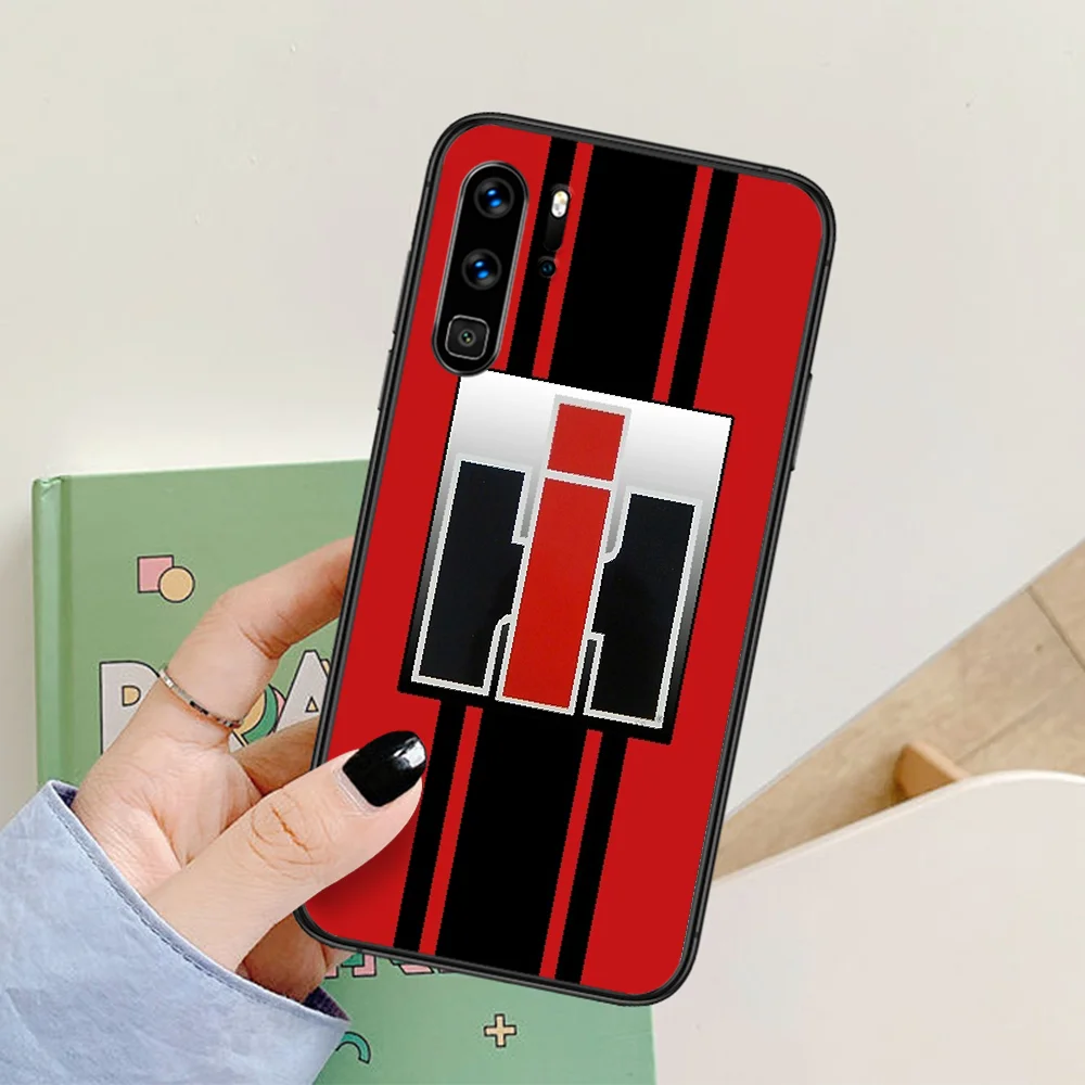 

CASE IH Tractor Phone Case For Huawei P Mate Smart 10 20 30 40 Lite Z 2019 Pro black Prime Pretty Etui Trend Coque Fashion Cell
