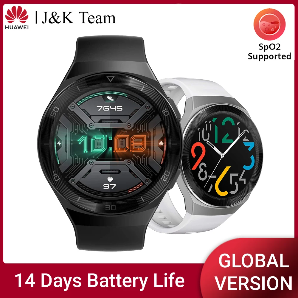 Смарт часы HUAWEI GT 2e 46 мм SpO2 оксиметр в крови 100 спортивных режимов gt2e 5 АТМ 1 39 дюйма