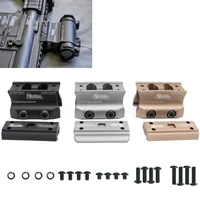 tactical t1 t2 h1 mro mount heightening bracket micro red dot sight mount rifle airsoft hunting accessories