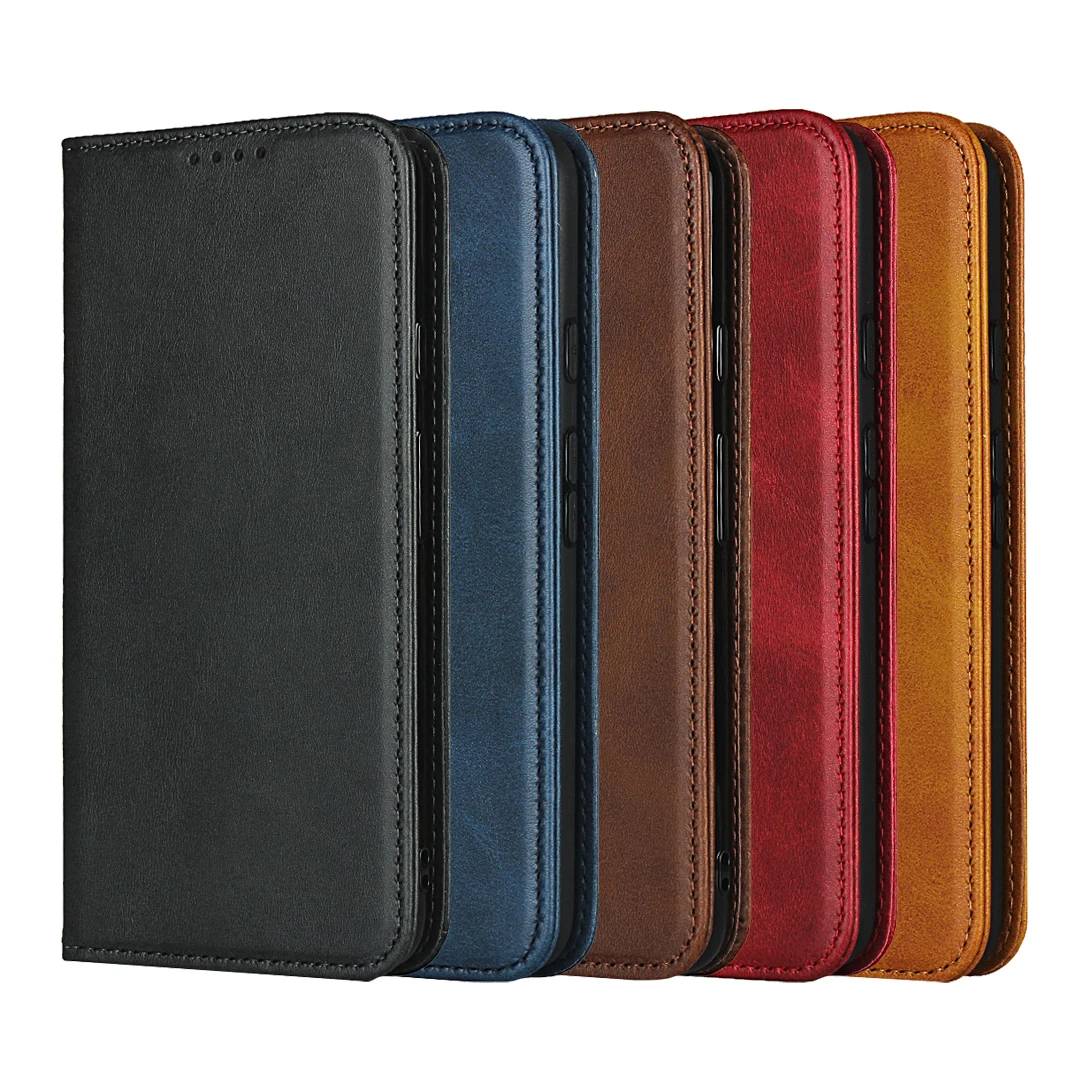 Кожаный чехол для Google Pixel 4A телефона 5 81 дюйма Магнитный с отделением карт 55 дюймов