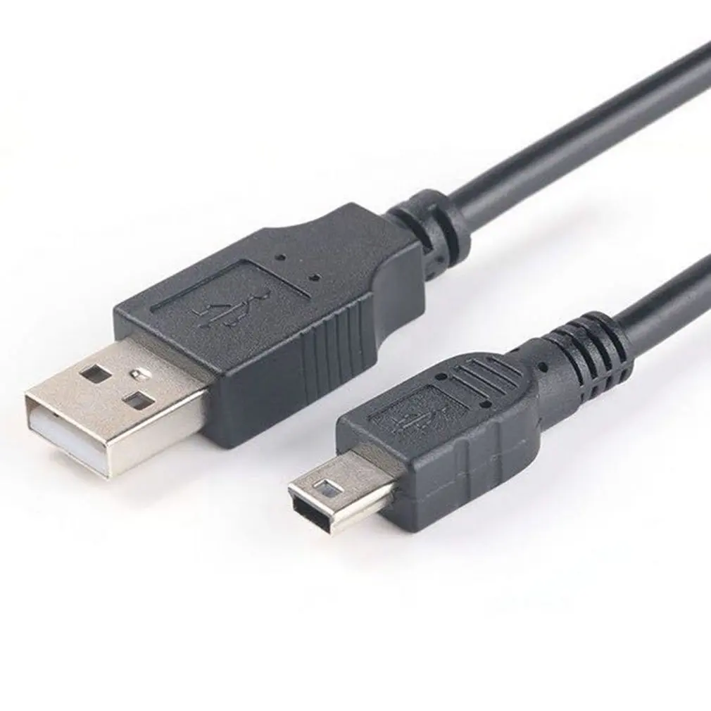 

Data Charging Cable Cord Adapter USB 2.0 A Male To Mini 5 Pin B Best Black Length 150/100cm Data Cables Usb Extension Cable