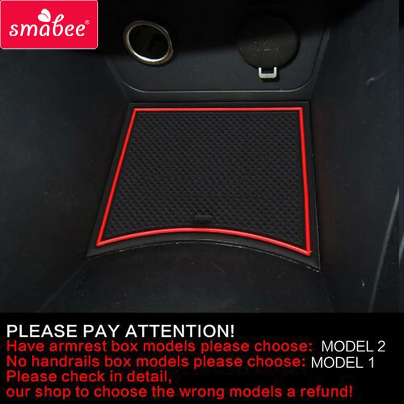 

For Hyundai Solaris 2011 - 2016 Gate Slot Cup pad Door Groove Mat Auto interior Non-slip Mat Accessories Rubber Coaster