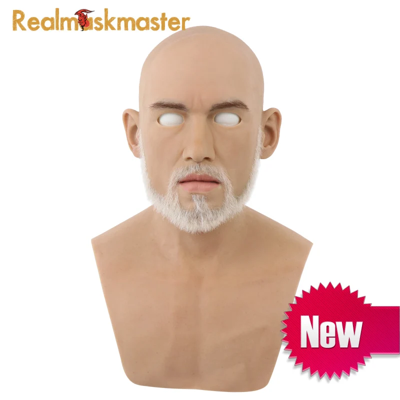 Realmaskmaster Реалистичная искусственная силиконовая маска для взрослых и мужчин на